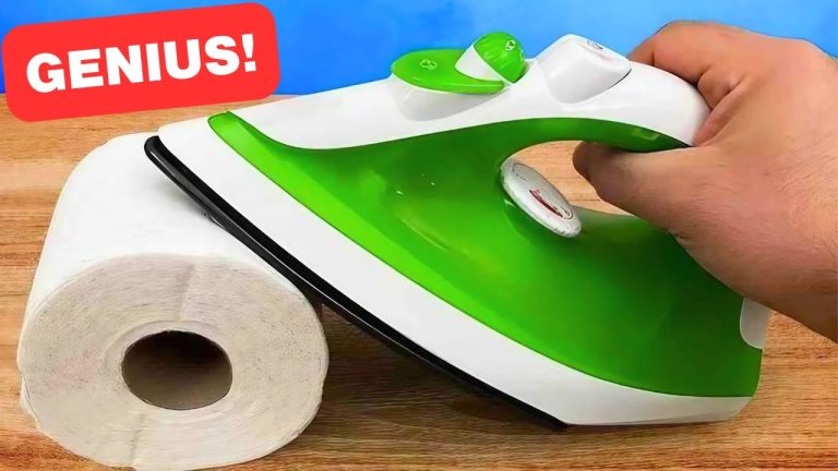 Why You Should Iron Toilet Paper - The Reason Is Brilliant!